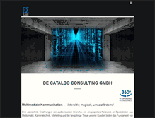 Tablet Screenshot of dcconsulting.ch